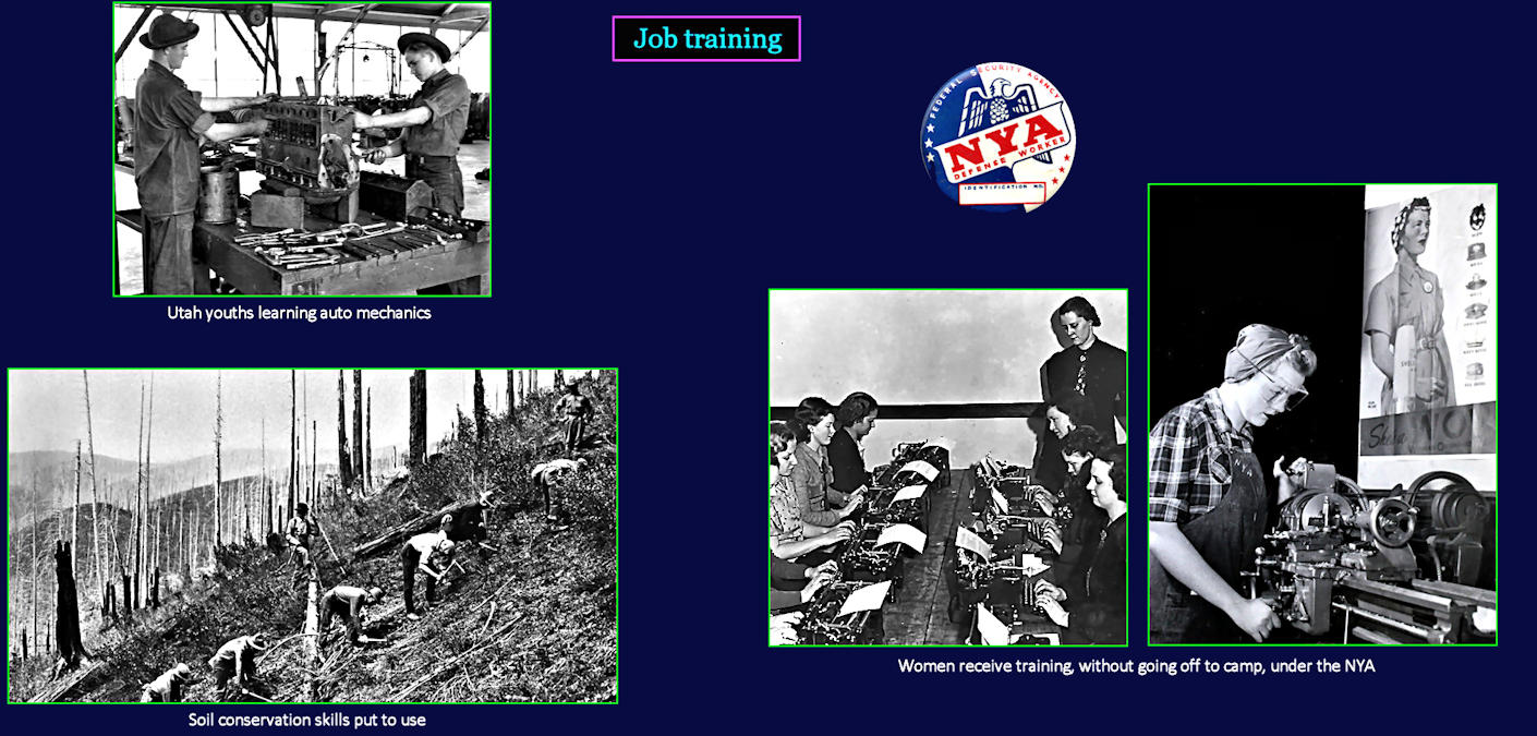 CCC job training, 1930s